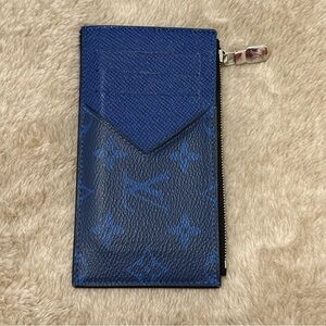 Louis Vuitton Navy Monogram Wallet